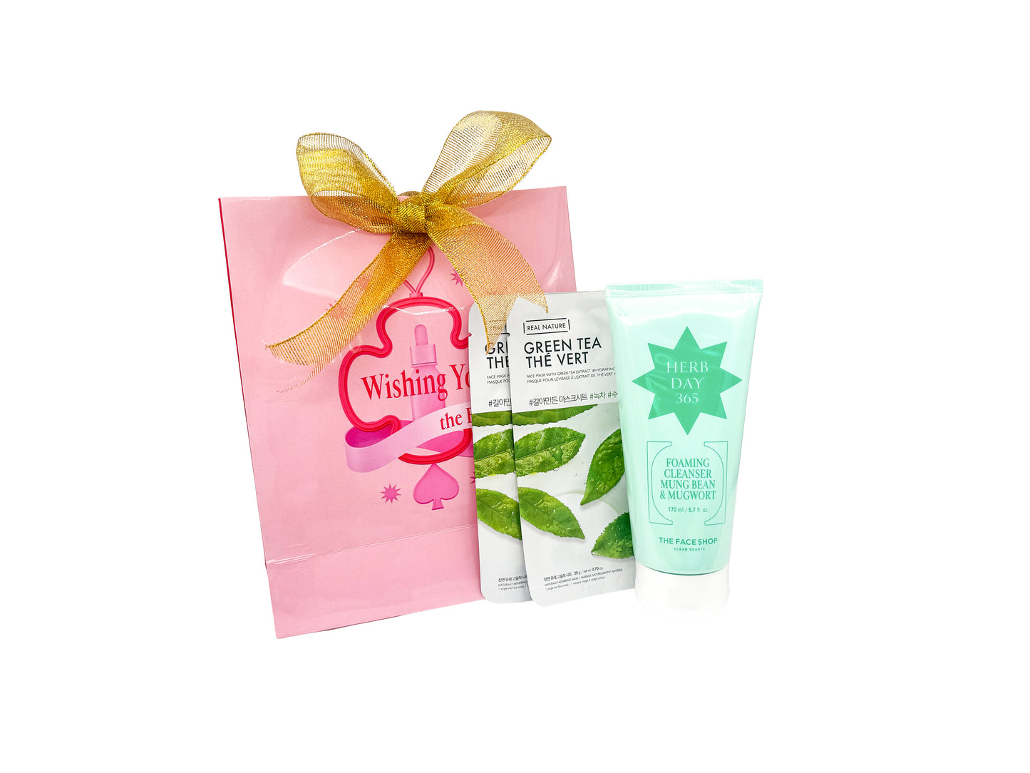 HERB DAY MUNG BEAN CLEANSER SET