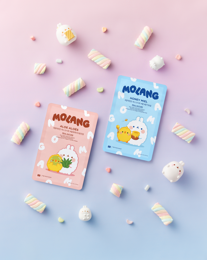 MOLANG REAL NATURE FACE MASK - ALOE x10