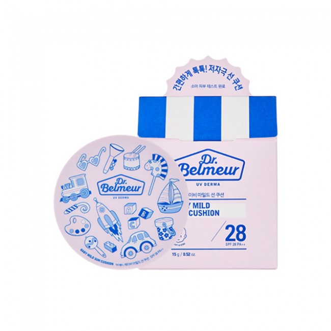 DR. BELMEUR UV DERMA BABY MILD SUN CUSHION