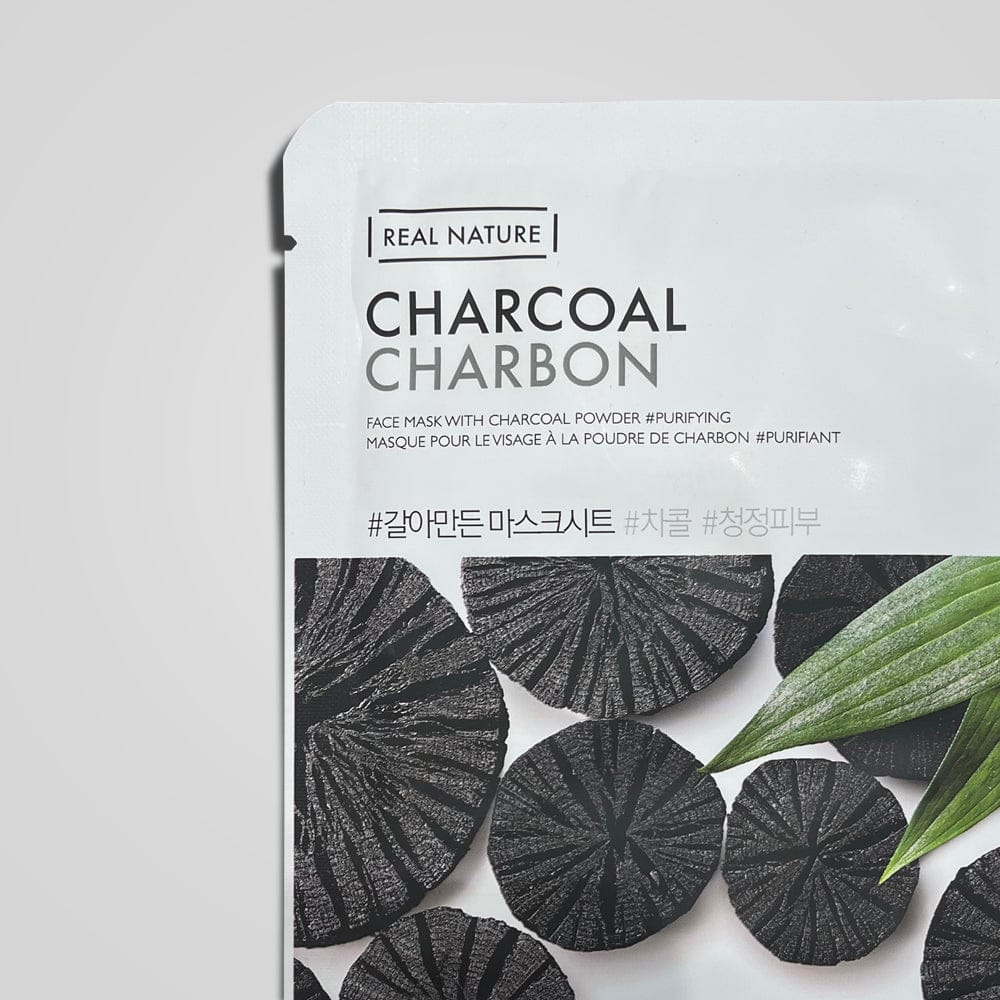 REAL NATURE CHARCOAL FACE MASK
