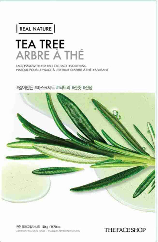 REAL NATURE TEA TREE FACE MASK