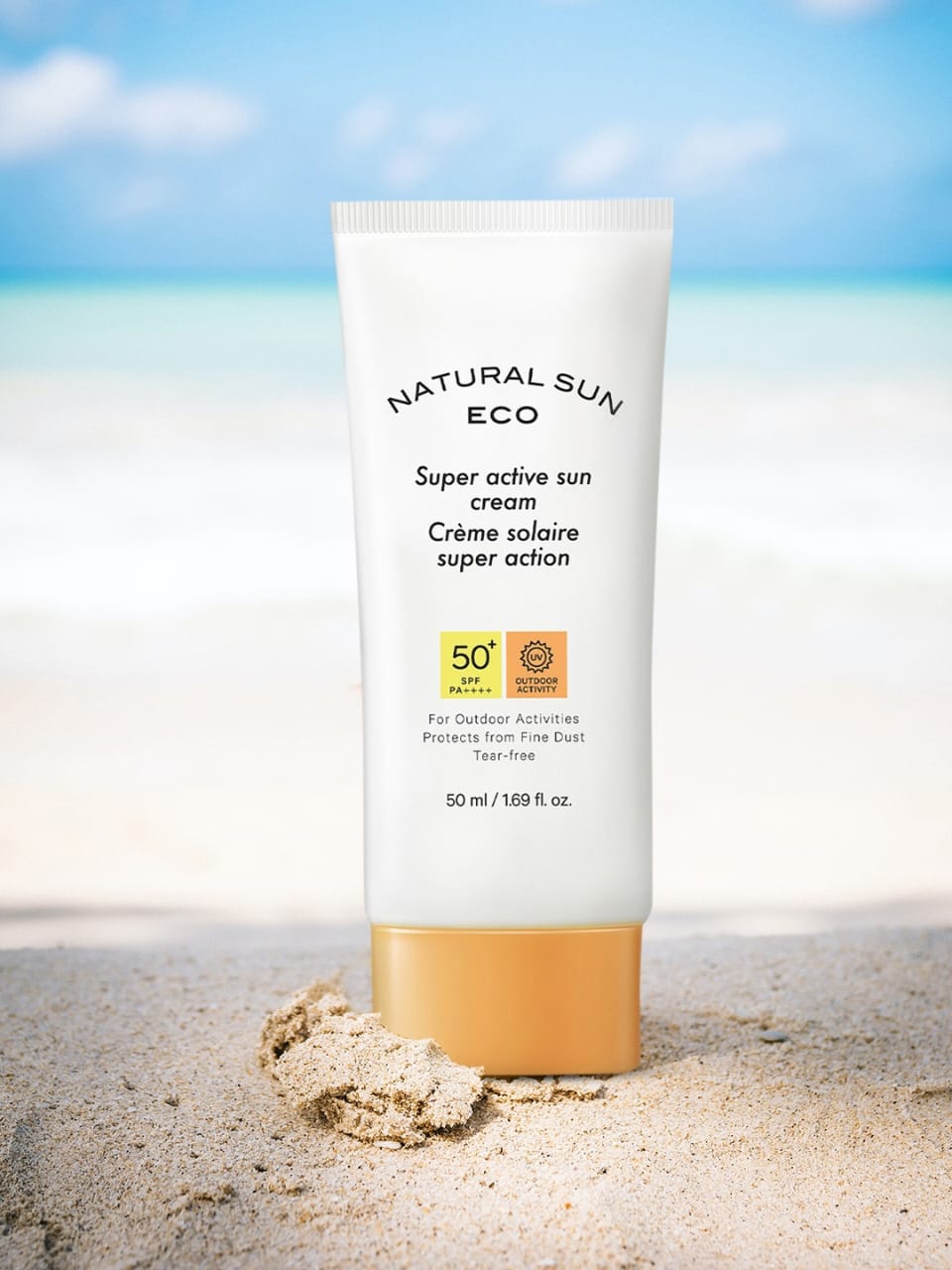 NATURAL SUN ECO SUPER PERFECT SUN CREAM EX SPF50+PA++++ - 50ml