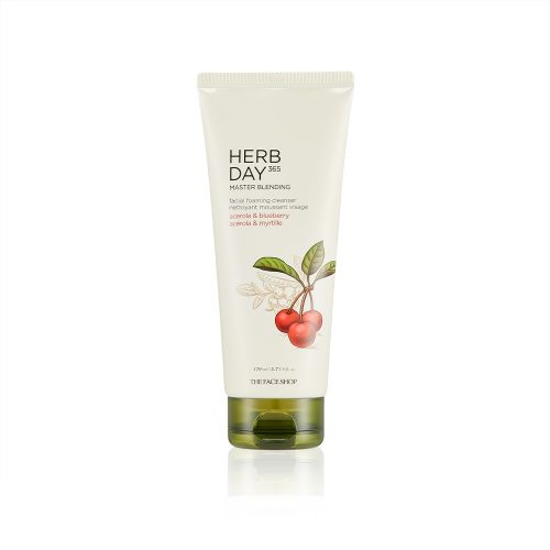 HERB DAY 365 MASTER BLENDING FACIAL FOAMING CLEANSER ACEROLA & BLUEBERRY-170ML