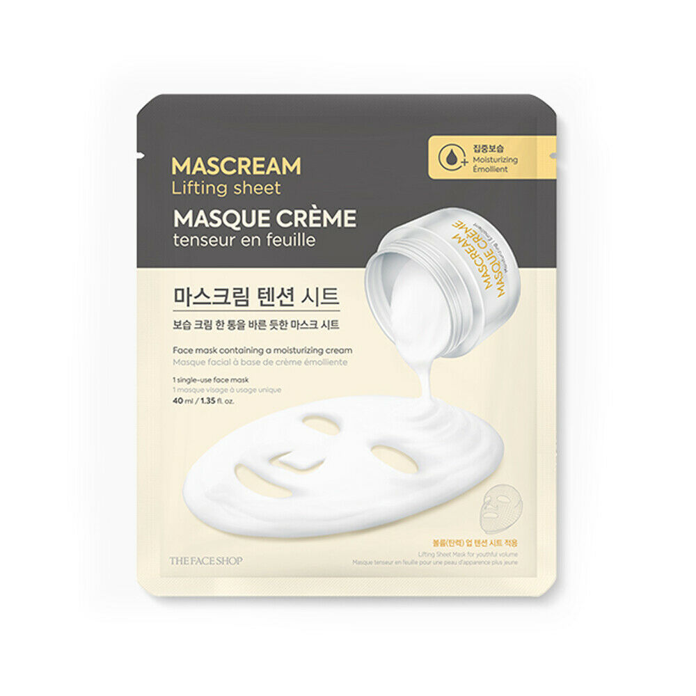 DEEPLY MOISTURIZING MASCREAM LIFTING SHEET MASK