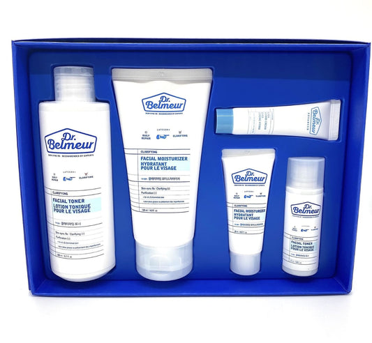 DR. BELMEUR CLARIFYING SKINCARE SET